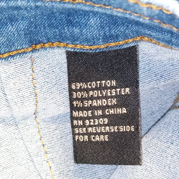 DG2 Diane Gilman Jeans   6P   Virtual Stretch   Rolled Bootcut Crop  Pull-On VGC - Picture 12 of 13